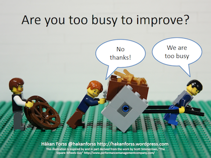 Too Busy To Improve: use retrospectives to reflect on your process