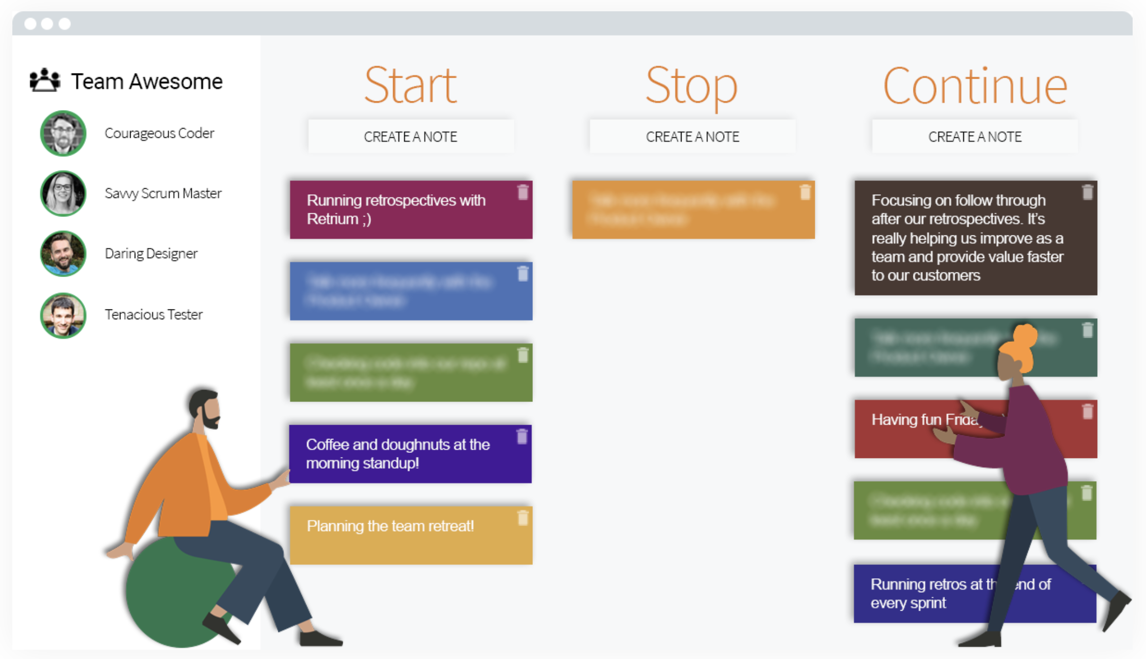 agile retrospective ideas